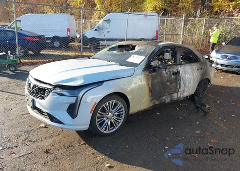 2022 Cadillac Ct4 Premium Luxury from USA, damaged, VIN 1G6D55RL6N0106962